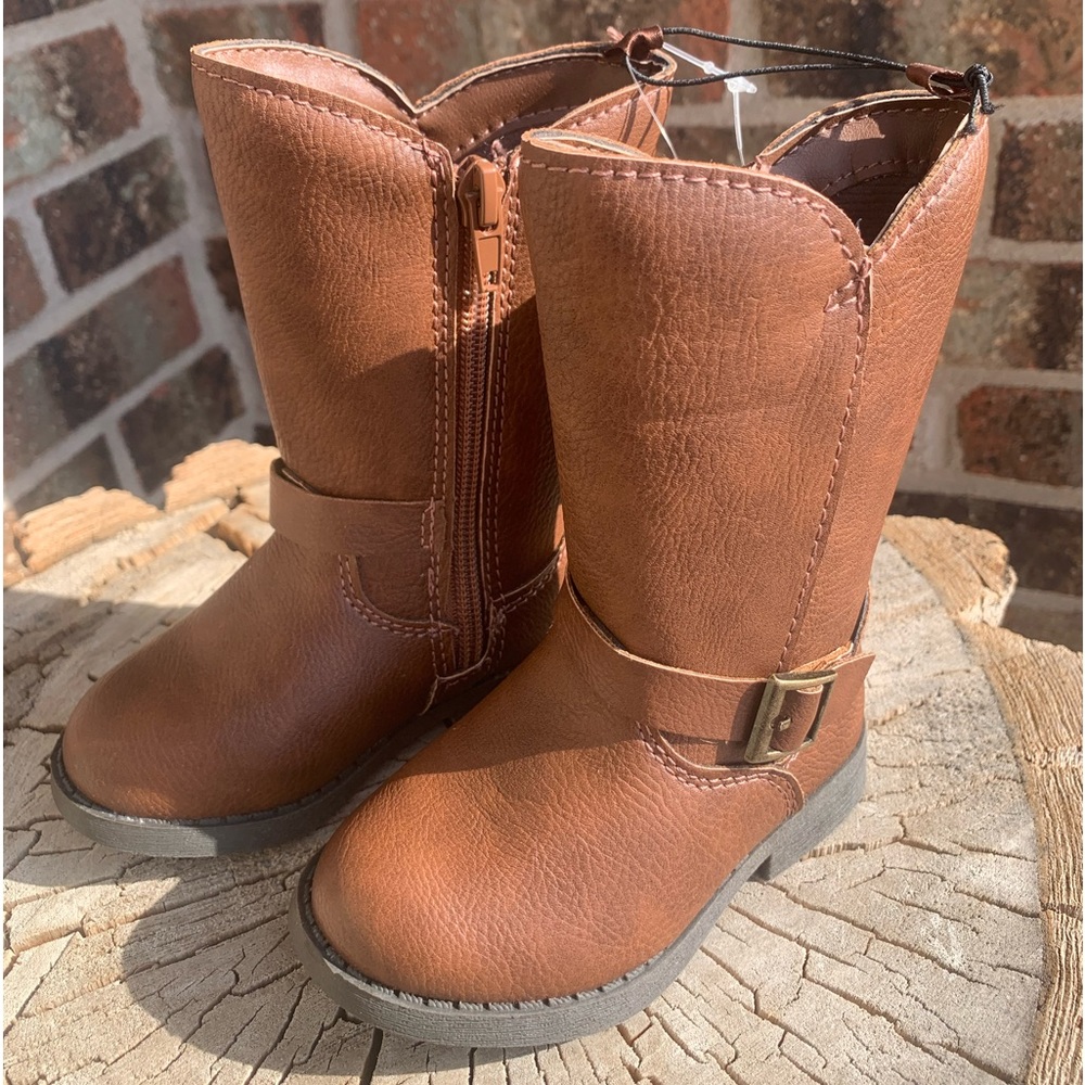 New  Oshkosh Riding Boots Toddler size 5 zip up
